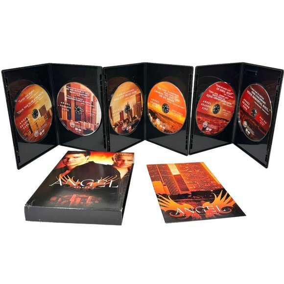 Angel Season 5 DVD Vampire TV Series 6 Disc Set 22 Episodes David Boreanaz 1999 - Picture 6 of 10